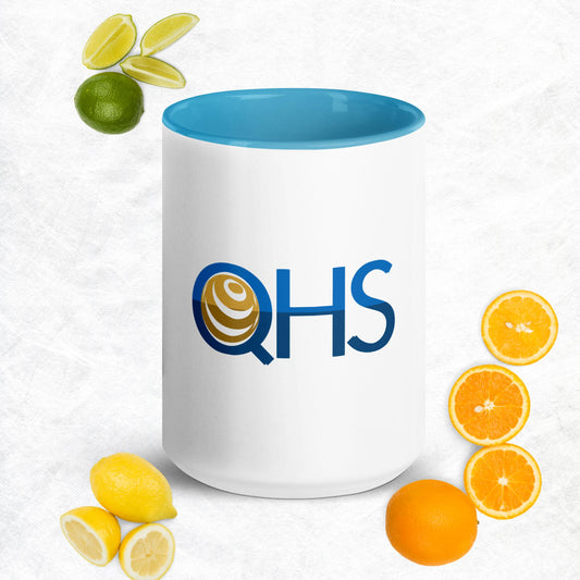 QHS 15 oz Mug with Color Inside