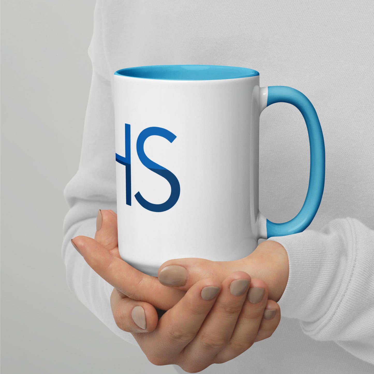 QHS Ceramic Mug with Color Inside