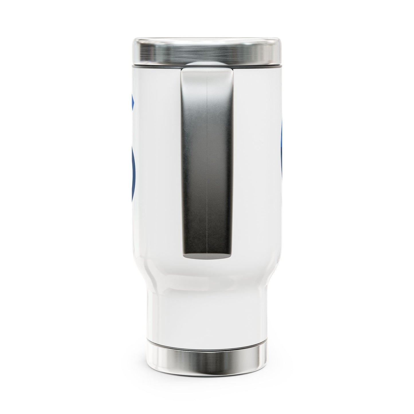 Stainless Steel Travel Mug with Handle, 14oz