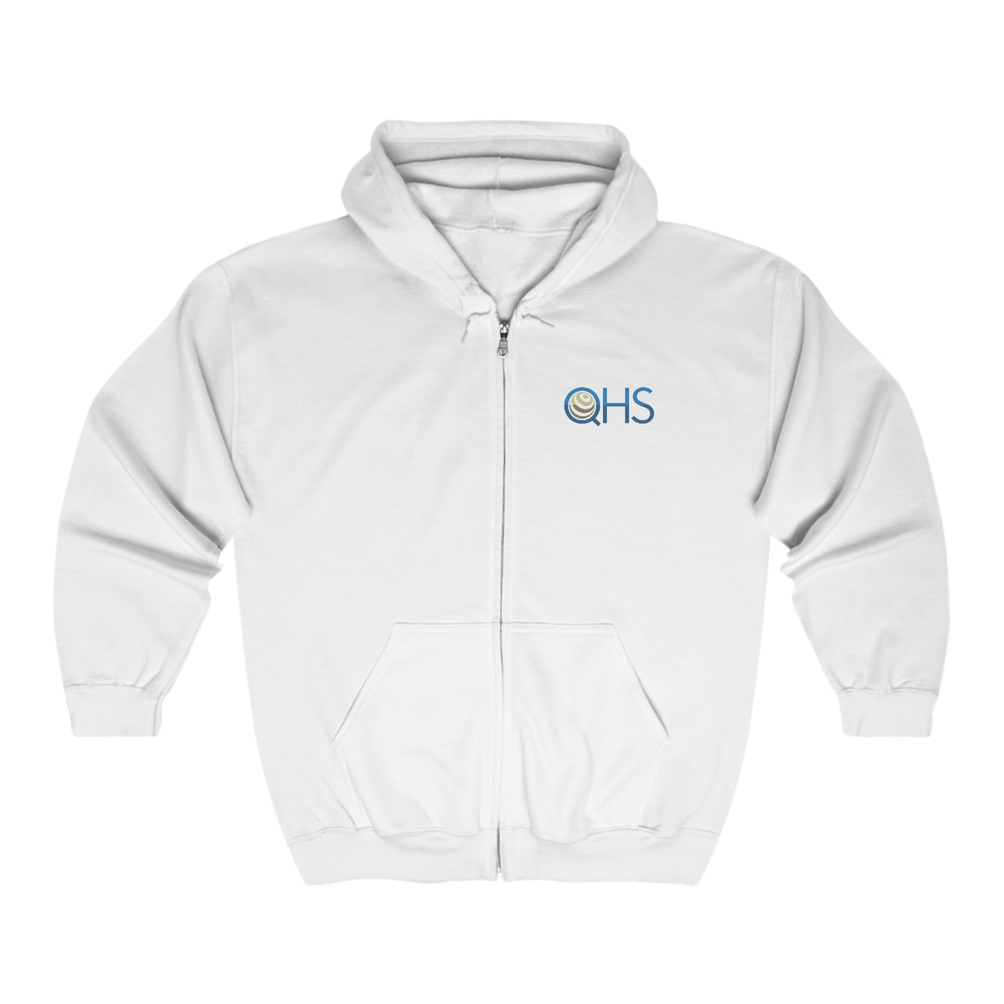 QHS Logo on Left (Pocket Style) Unisex Heavy Blend™ Full Zip Hooded Sweatshirt