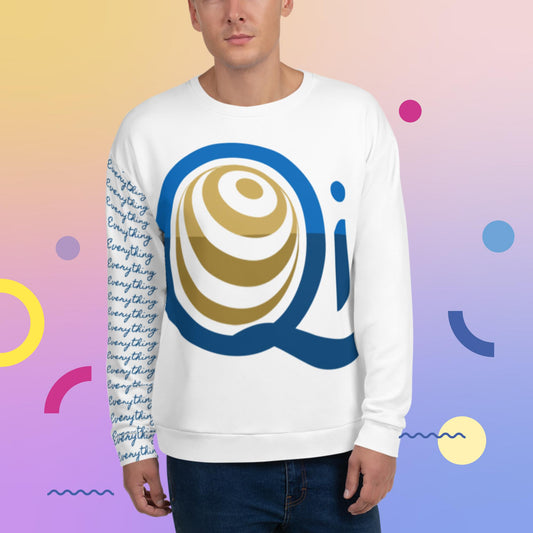 Qi Unisex Sweatshirt - Bring some Quantum Integration into your life!