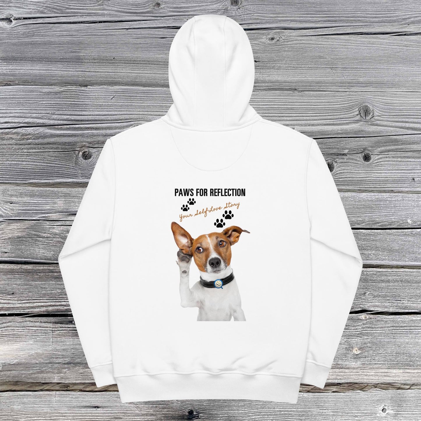 PAWS FOR REFLECTION ON QHS Premium eco hoodie