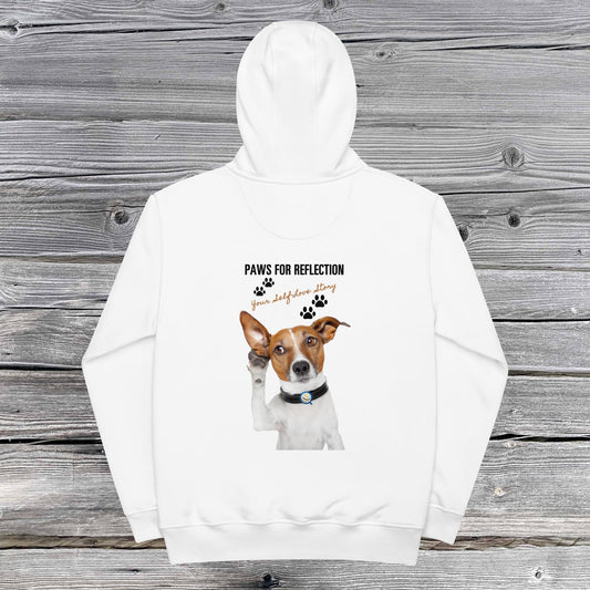 PAWS FOR REFLECTION ON QHS Premium eco hoodie