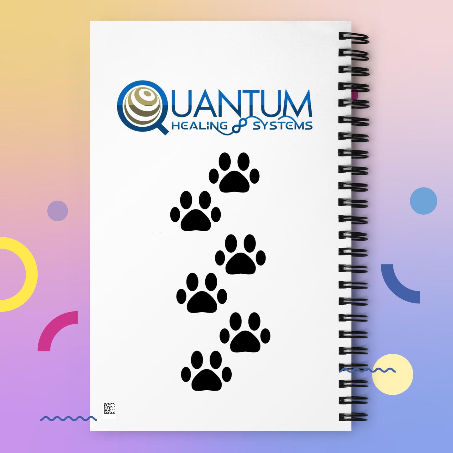 PAWS for Reflection with this beautiful QHS Spiral notebook