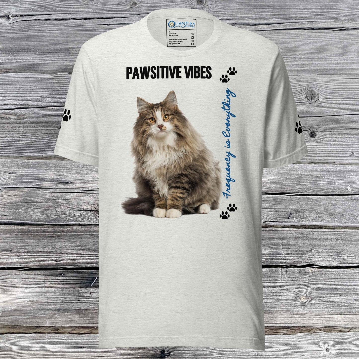 The purrfect PAWS - a QHS Unisex t-shirt