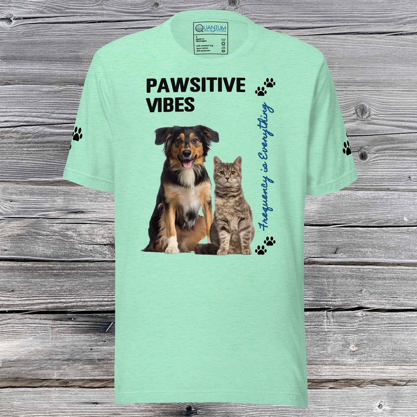 Paws for the Perfect QHS t-shirt