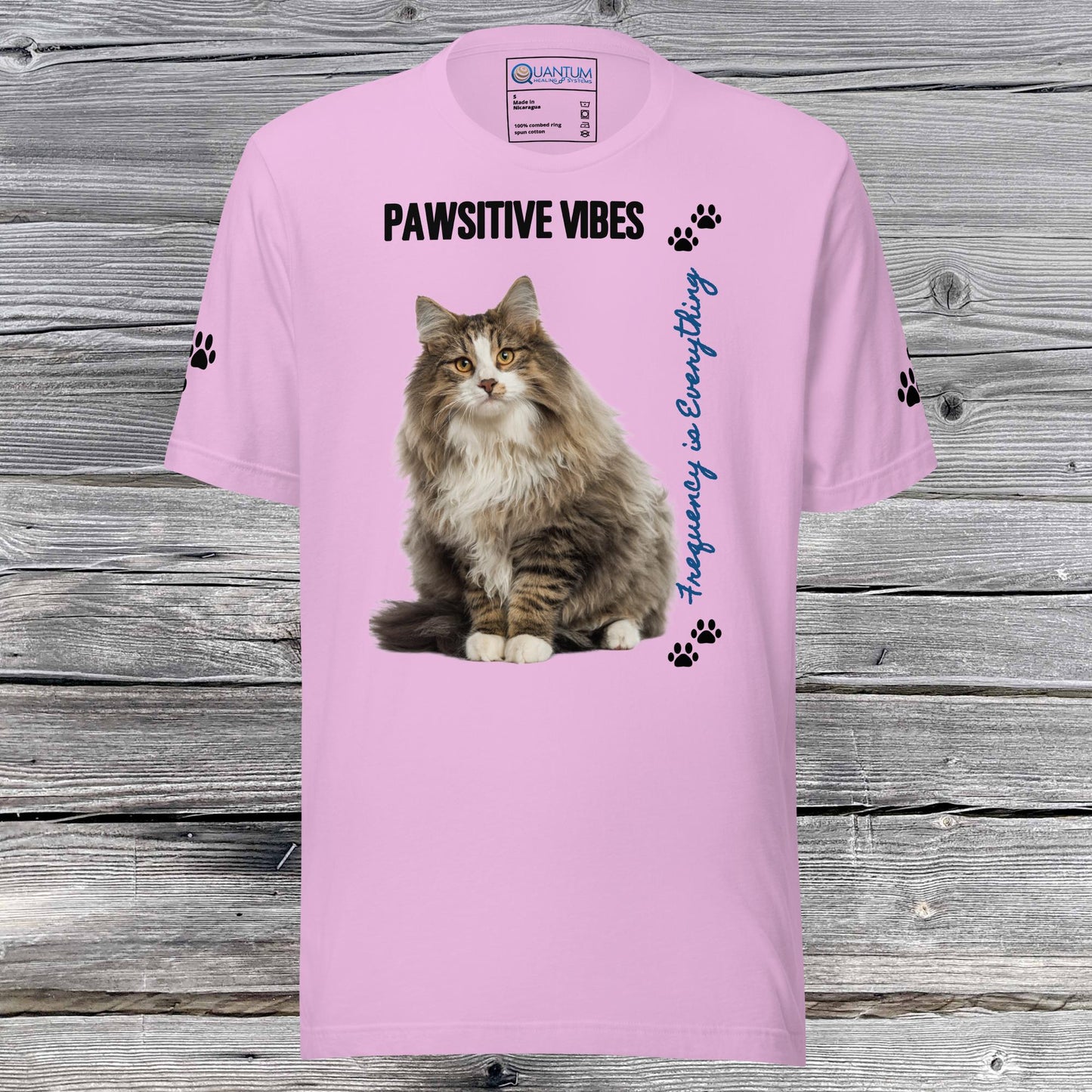 The purrfect PAWS - a QHS Unisex t-shirt