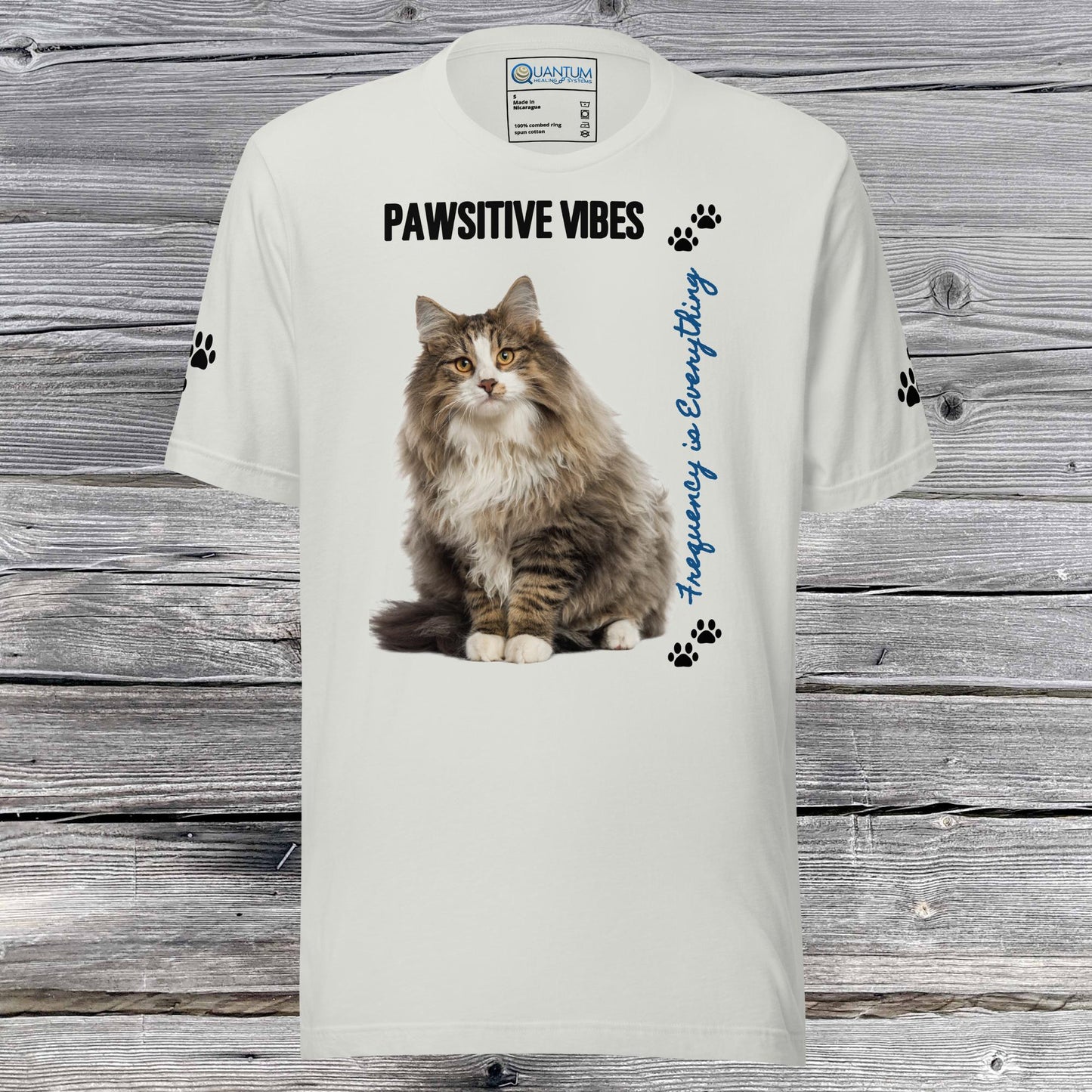 The purrfect PAWS - a QHS Unisex t-shirt