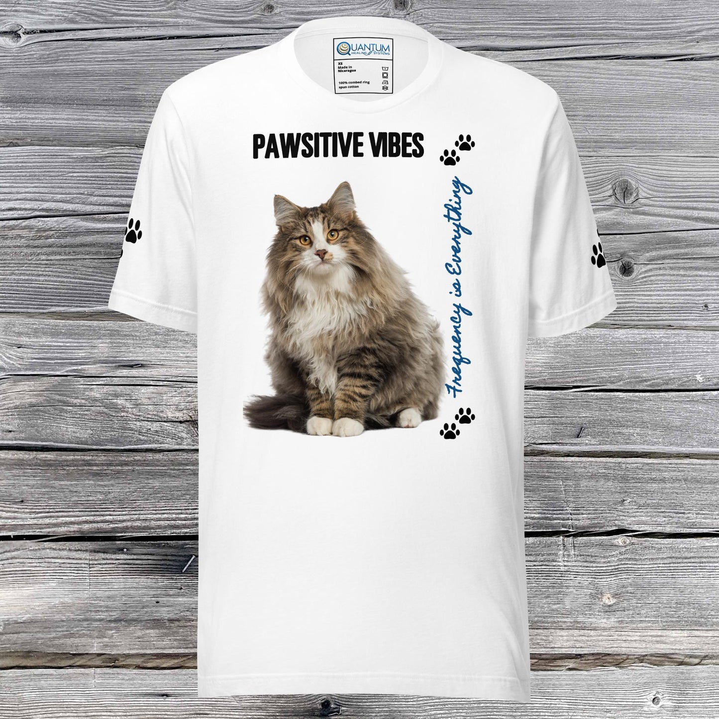 The purrfect PAWS - a QHS Unisex t-shirt