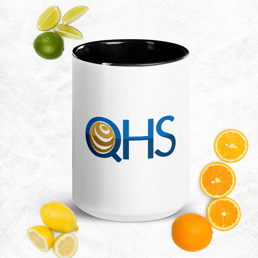 QHS 15 oz Mug with Color Inside